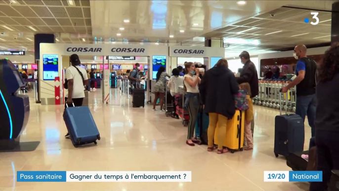 Air France va proposer à ses clients d'intégrer à leur billet les données sanitaires leur permettant de voyager, afin de fluidifier les passages à l'aéroport - VIDEO