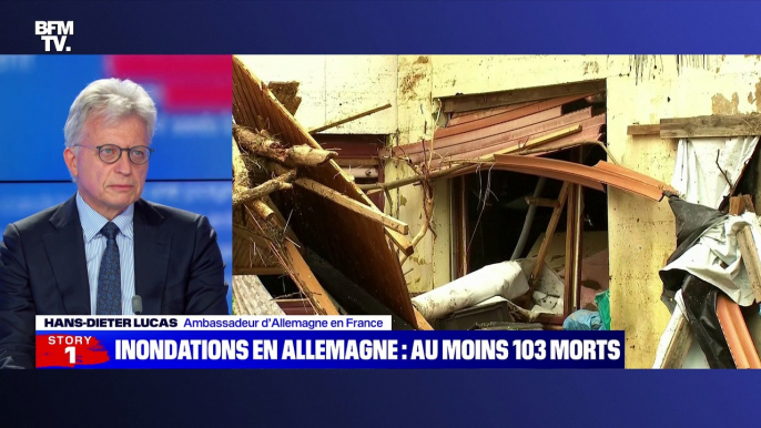 Story 7 : L'Allemagne et la Belgique meurtries par des inondations meurtrières - 16/07