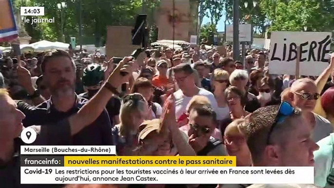 Coronavirus: Paris, Nantes, Narbonne, Pau... De nouvelles manifestations d'anti-vaccins prévues aujourd'hui en France - VIDEO
