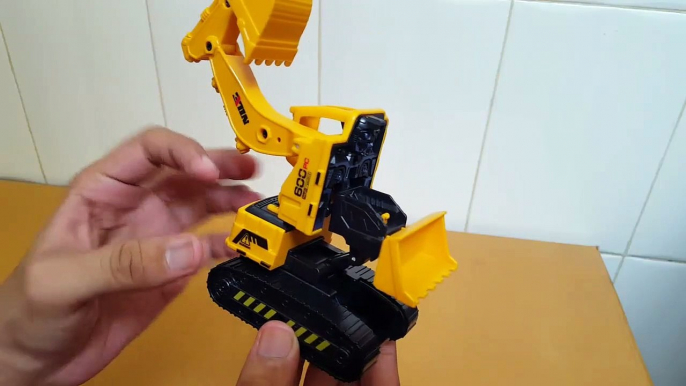 Unboxing and Review of Transformer Truck Exclusive JCB Construction Series Set of Construction Vehicles