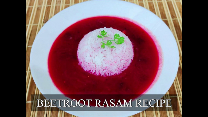 Beetroot Rasam Recipe | Beetroot Charu | Beetroot Soup