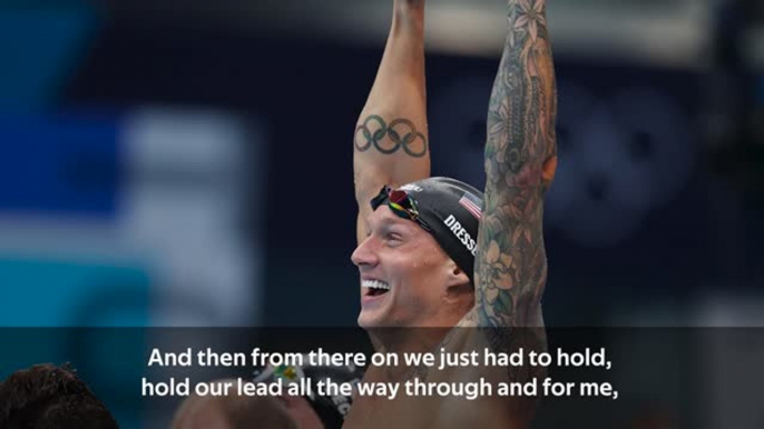 Dressel's start key to USA men's 4x100m freestyle relay gold - Becker