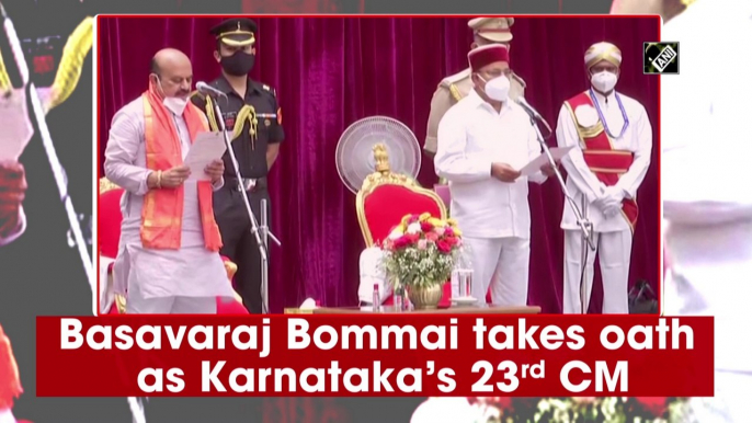 Basavaraj Bommai takes oath as Karnataka’s 23rd CM