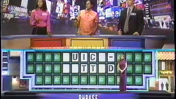 Wheel of Fortune - November 3, 2003 (New York Week)