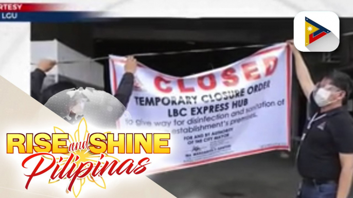 Express hub ng isang courier service company sa Q.C. ipinasara matapos magpositibo sa COVID-19 ang 27 empleyado nito