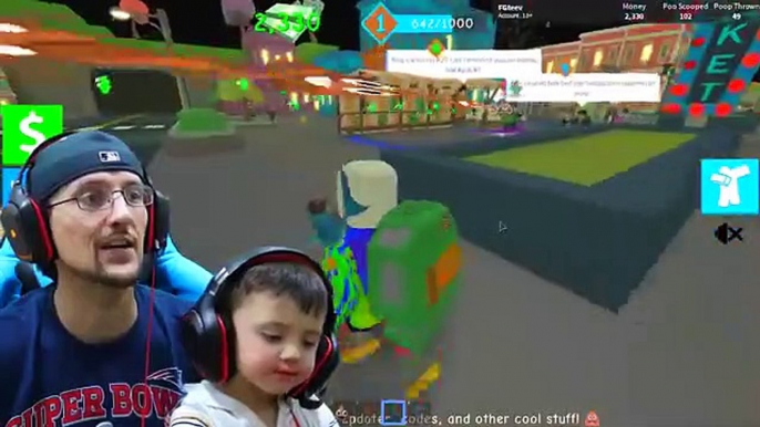 CHICKEN NUGGET DANCE  FGTEEV ROBLOX