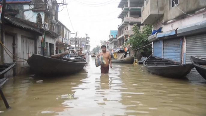 Dozens rescued from intense monsoon flooding in India