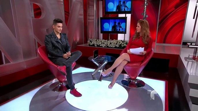 Al  Rojo Vivo   María Celeste entrevista al cantante Maluma en Al Rojo Vivo    Telemundo ARV