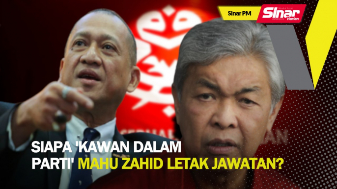 Siapa 'kawan dalam parti' mahu Zahid letak jawatan?