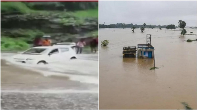 Floods & rain wreaking havoc in Sheopur & pithoragarh