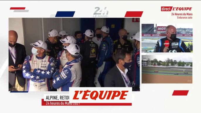 Sinault : «J'espère qu'il y aura une suite» - Auto - 24h du Mans - Alpine