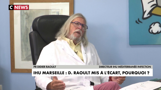 Didier Raoult : «Ça fait 32 ans que je suis chef de service […] Cette activité-là me pèse maintenant»