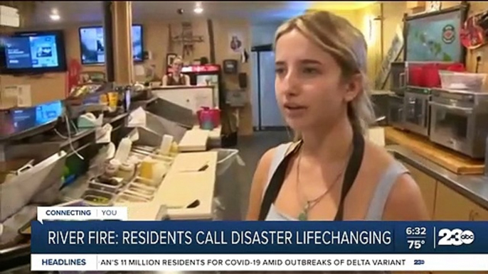 River Fire - Residents call disaster lifechanging