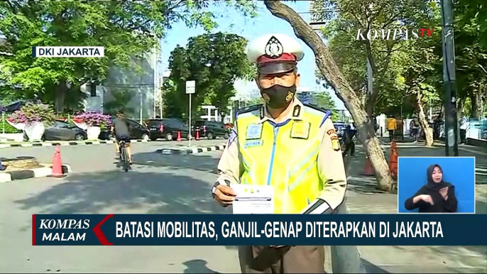 Mulai Besok (12/8), Penyekatan PPKM Jakarta Ditiadakan dan Diganti Ganjil-Genap