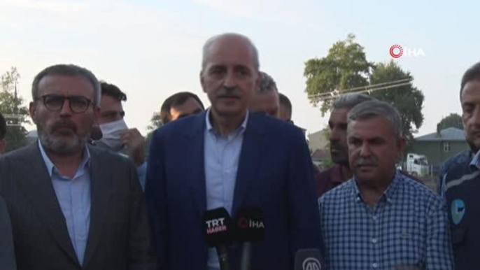 AK Parti Genel Başkan Vekili Numan Kurtulmuş: "Kimse selden kütük aşırmaya kalkmasın"