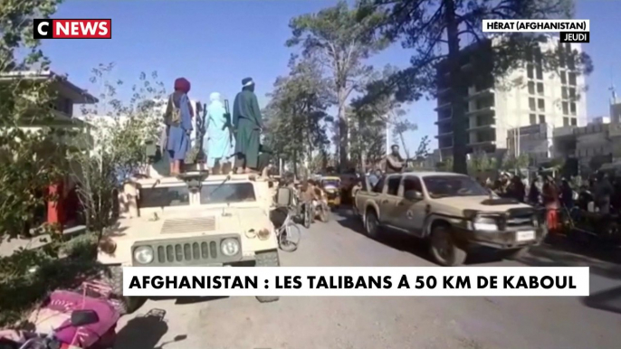 Les talibans continuent leur avancée