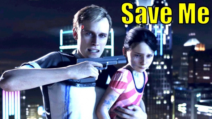 Android Sacrifices Himself to Save a Little Girl – All Endings – Detroit Become Human Demo PS4 Pro