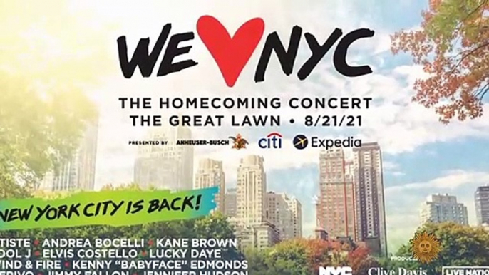 Clive Davis on 'We Love NYC - The Homecoming Concert'