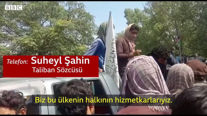 Taliban Sözcüsü Suheyl Şahin, BBC canlı yayınına bağlandı: "Yönetimin ve Kabil şehrinin barışçıl bir şekilde Afganistan İslam Emirliği'ne devredilmesini bekliyoruz"