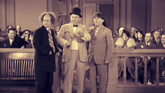 Colours stooges three stooges disorder in the court short part 1