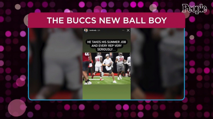 Tom Brady Reveals His Son Jack, 13, Is the Buccaneers' New Ball Boy: He Takes It 'Very Seriously'