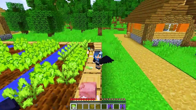 Playing as the DARK ANGEL In Minecraft!