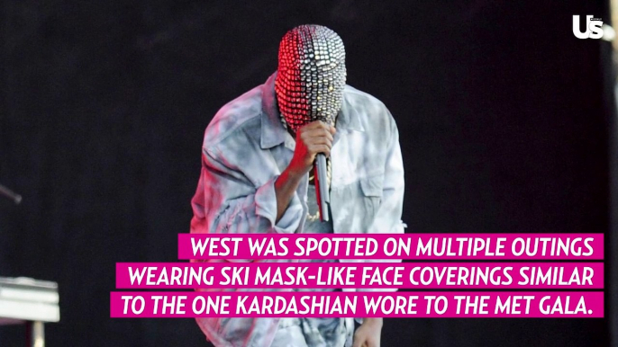 Kanye West Supports Kim Kardashians Met Gala Look