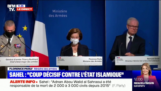 Florence Parly: "Nous ne quittons pas le Sahel, la lutte contre le terrorisme reste notre priorité absolue"