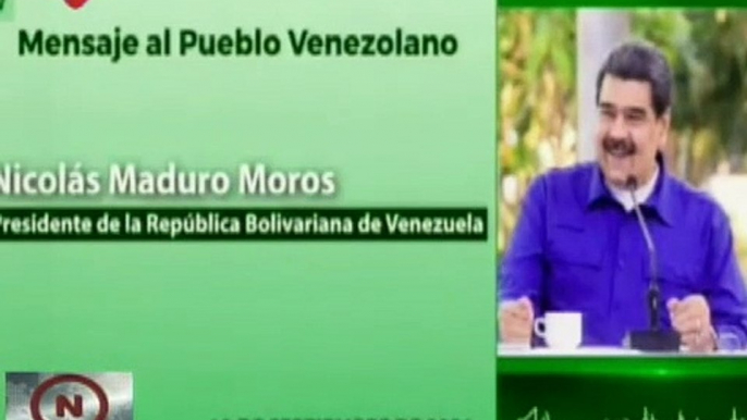 Pdte. Nicolás Maduro envía mensaje a la población sobre los próximos 7 días de cuarentena radical