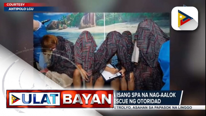 11 babae na nagtatrabaho sa isang spa na nag-aalok ng extra service, na-rescue ng otoridad