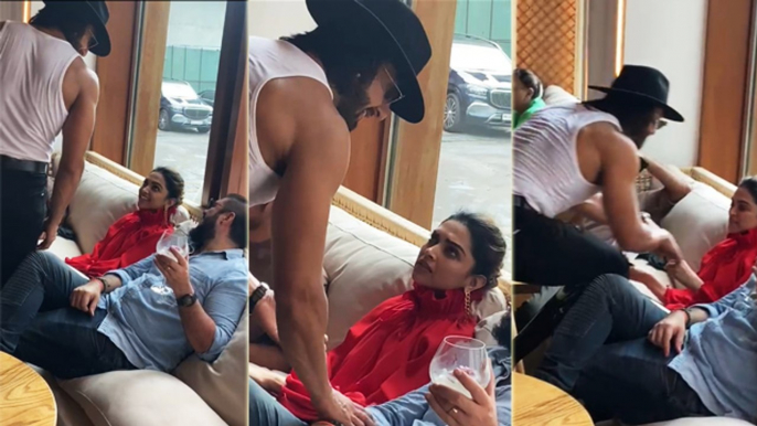 Ranveer Singh Seduces Deepika Padukone With A Dance At Family Lunch