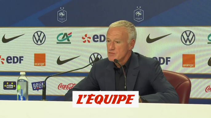 Deschamps : « Giroud absent ? Un choix sportif » - Foot - Bleus