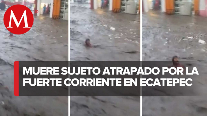 Una brutal tormenta sorprende a los habitantes del Estado de México