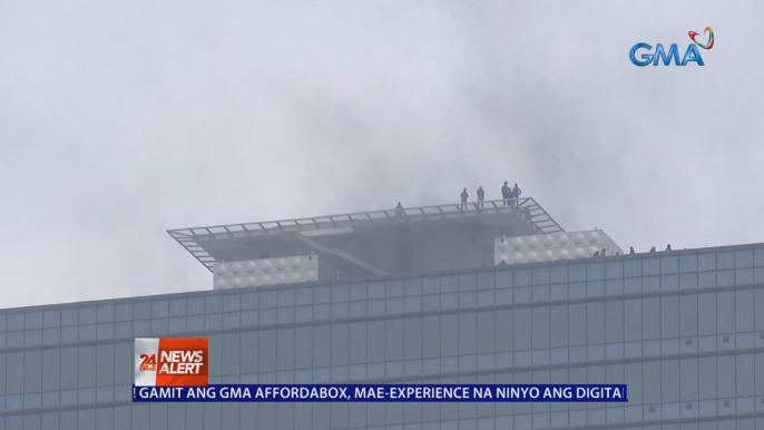 BFP: Nailikas na lahat ng empleyado ng nasunog na mega tower | 24 Oras News Alert