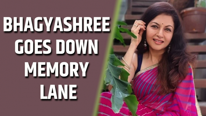 Bhagyashree recalls being uncomfortable in 'Maine Pyar Kiya' kissing scene