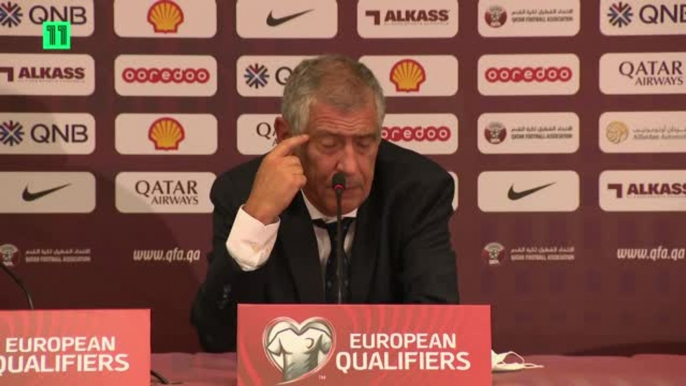 Portugal - Fernando Santos : “Les coups de pied arrêtés défensifs nous donnent des maux de tête”