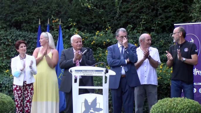 Extrait du discours de Gilles Derot coach d'Istres Provence Handball