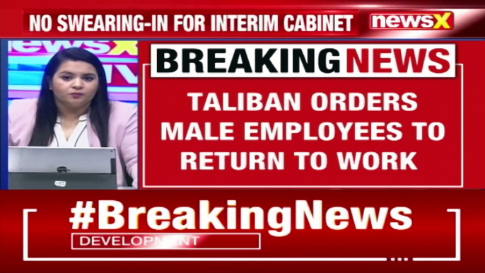 Taliban Orders Male Employees To Return To Work Women Ordered To Stay Home NewsX