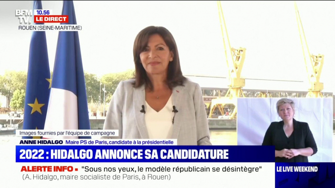 Anne Hidalgo: "Mon quinquennat sera celui de l'aboutissement d'une République décentralisée, plus près des citoyens, avec les citoyens"