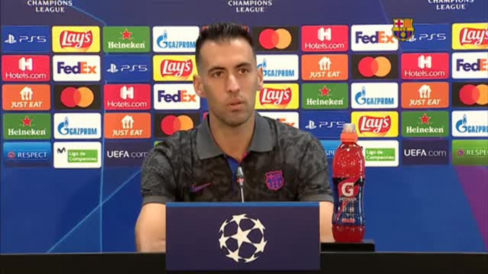 Busquets: "Lo que queremos es lo mejor para el equipo y el club"