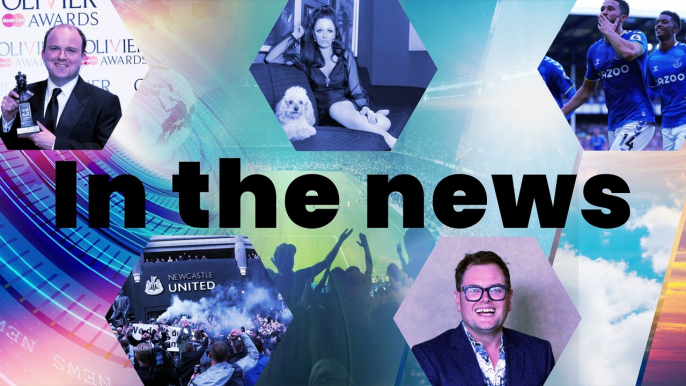 In the News - Your weekend in 60 seconds, including a look ahead at Lady Boss: The Jackie Collins Story, Stand Up to Cancer 2021, and this weekend's Premier League games (14th October 2021)