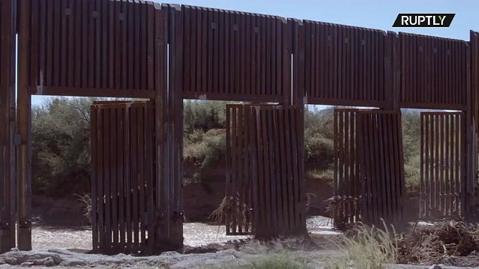 USA: Border wall remains in shambles after August monsoon flooding in Arizona