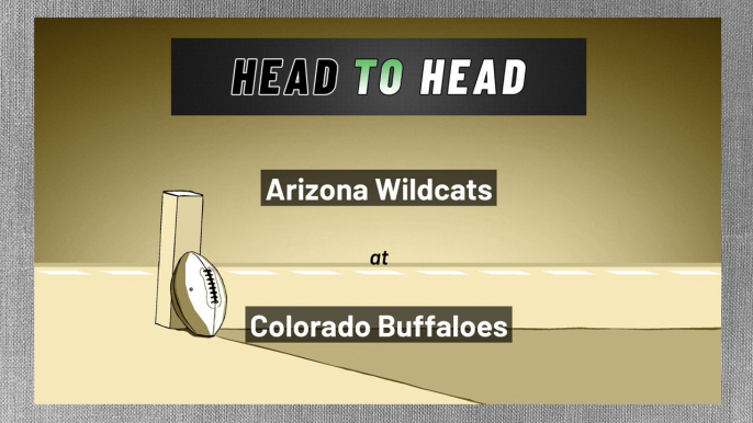 Arizona Wildcats at Colorado Buffaloes: Spread