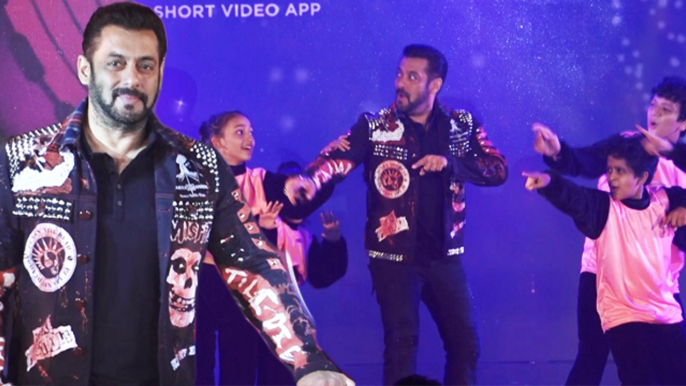 Salman Khan Dances With Kids During Launch Of Chingari's Crypto Token