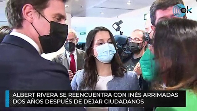 Albert Rivera se reencuentra con Inés Arrimadas dos años después de dejar Ciudadanos