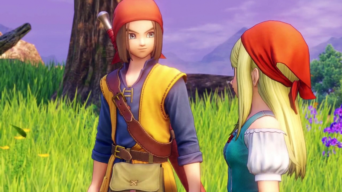 Los trajes de Dragon Quest VIII en Dragon Quest XI