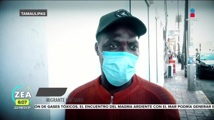 Cientos de #migrantes haitianos, en #Tamaulipas, esperan la oportunidad para poder cruzar la frontera con Estados Unidos pero temen ser deportados ya que tanto el gobierno de México como el de Estados Unidos iniciaron las expulsiones masivas.