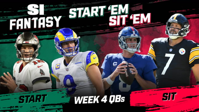 Week 4 Start 'Em or Sit 'Em: Quarterbacks