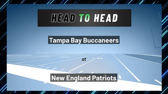 New England Patriots - Tampa Bay Buccaneers - Spread