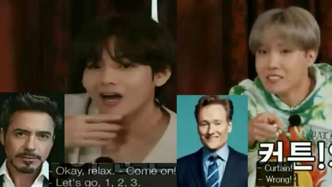 When V and JHOPE failed to recognise Robert Downey Jr and Conan OBrien